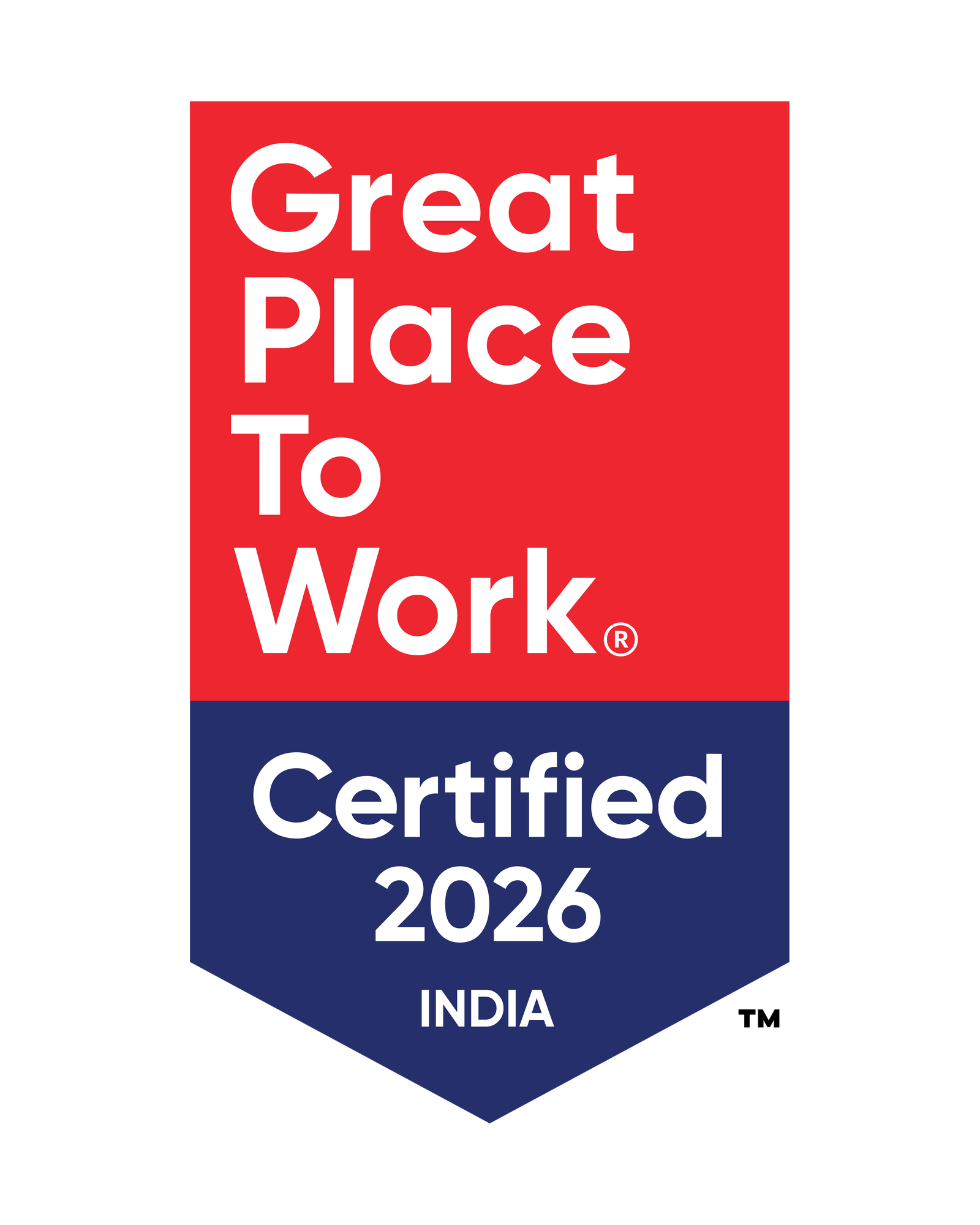Great Place to Work Certified 2026 India